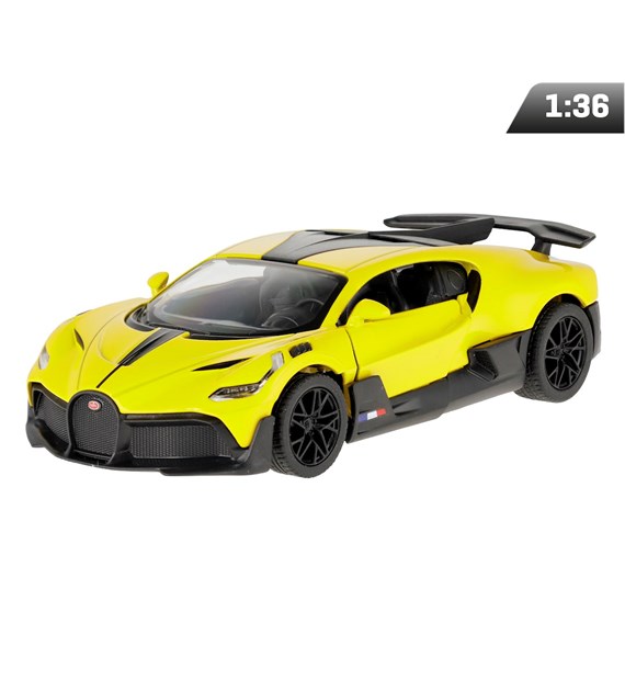 Model 1:36, Bugatti Divo, żółty