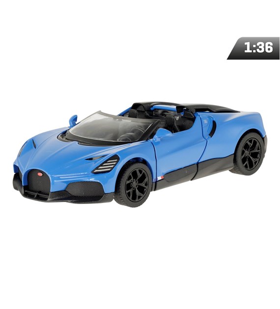 Model 1:36, Bugatti Mistral, niebieski