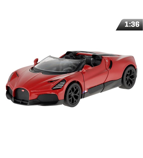 Model 1:36, Bugatti Mistral, czerwony