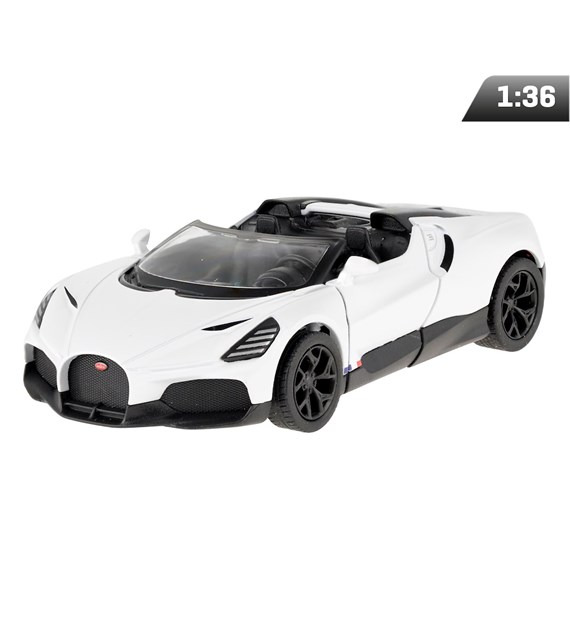 Model 1:36, Bugatti Mistral, biały