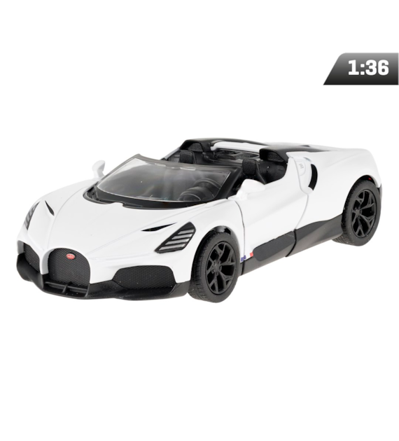 Model 1:36, Bugatti Mistral, biały