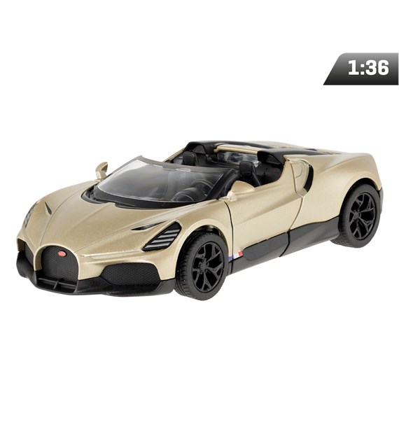 Model 1:36, Bugatti Mistral, złoty