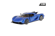 Model 1:36, Koenigsegg Jesko Absolut, blue