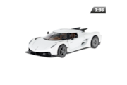 Model 1:36, Koenigsegg Jesko Absolut, white