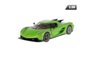 Model 1:36, Koenigsegg Jesko Absolut, green