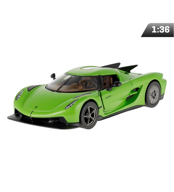 Model 1:36, Koenigsegg Jesko Absolut, zielony
