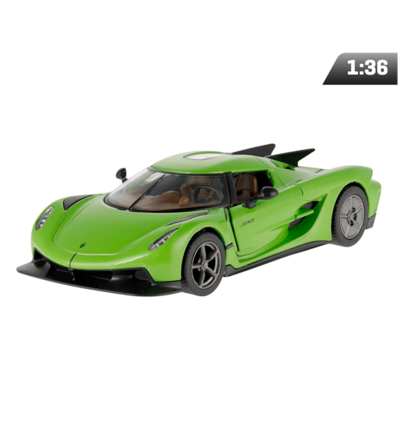 Model 1:36, Koenigsegg Jesko Absolut, zielony
