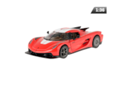 Model 1:36, Koenigsegg Jesko Absolut, red and white