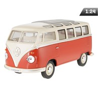 Model 1:24, 1962 VW Classical Bus, czerwono kremowy