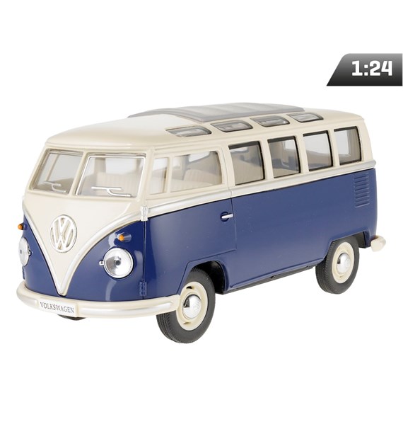 Model 1:24, 1962 VW Classical Bus, niebiesko kremowy