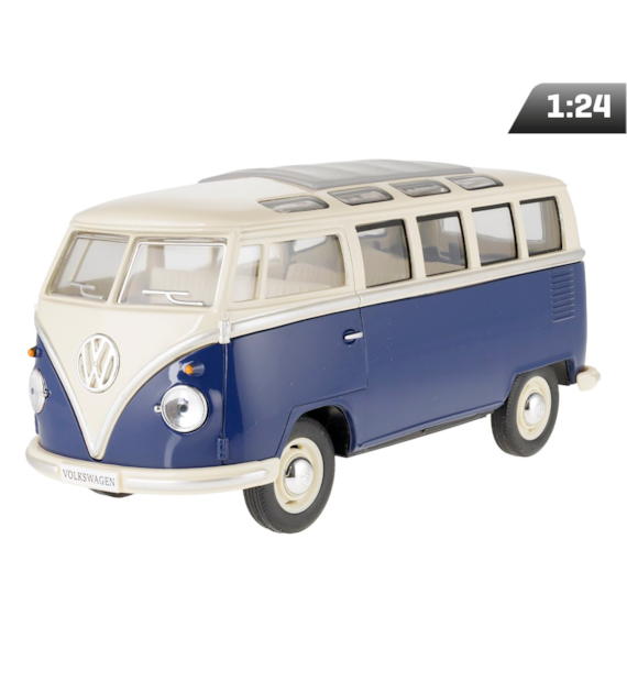 Model 1:24, 1962 VW Classical Bus, niebiesko kremowy