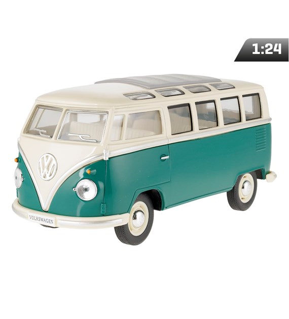Model 1:24, 1962 VW Classical Bus, zielono kremowy