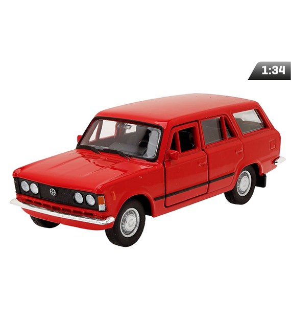 Modèle 1:34, Fiat 125P Kombi, rouge