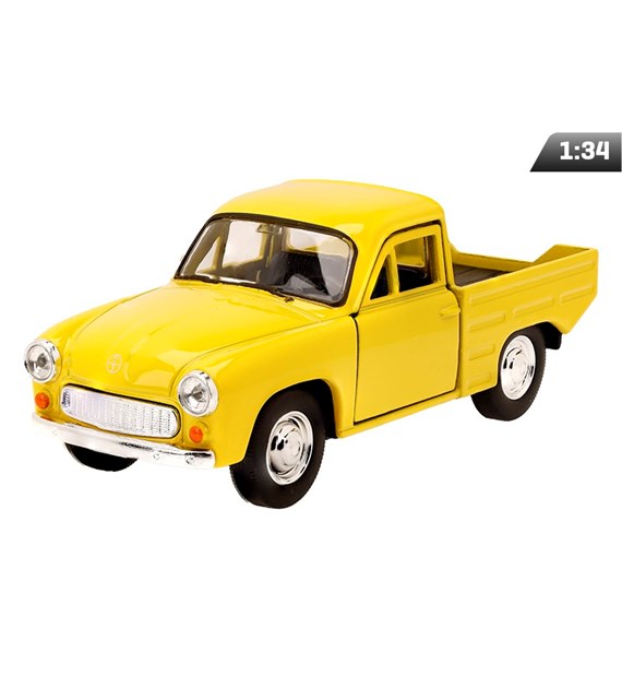Model 1:34, FSO Syrena R20, yellow