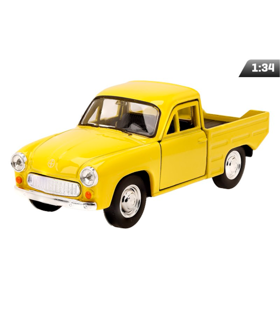 Model 1:34, FSO Syrena R20, żółty