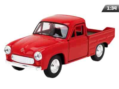 Model 1:34, FSO Syrena R20, czerwony