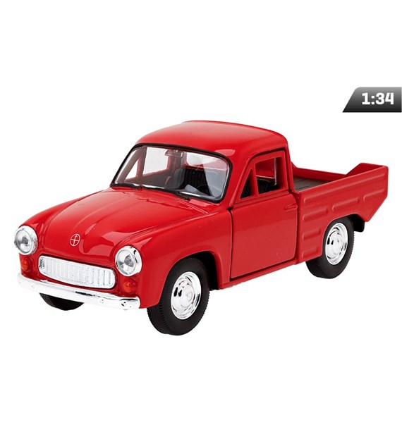 Model 1:34, FSO Syrena R20, red