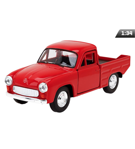 Model 1:34, FSO Syrena R20, czerwony