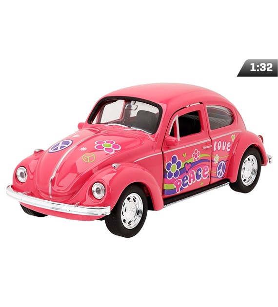 Modèle 1:32, Volkswagen The Beetle, rose