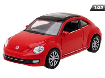 Model 1:32, Volkswagen The Beetle, red