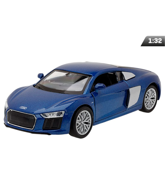 Model 1:32, 2016 Audi R8 Coupe V10, niebieski