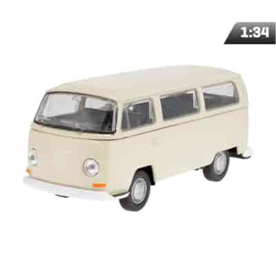 Model 1:32, 1972 Volkswagen Bus T2, kremowy