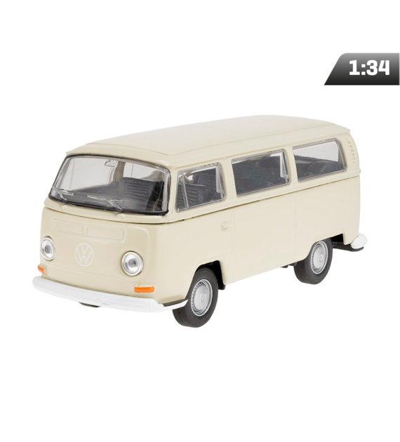 Model 1:32, 1972 Volkswagen Bus T2, kremowy