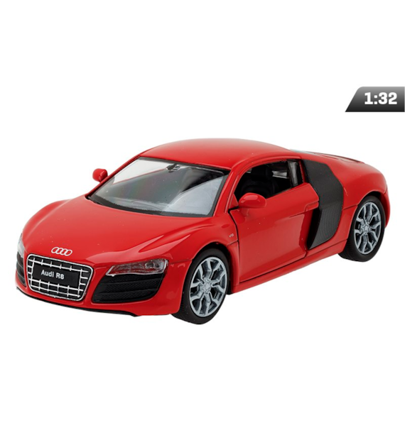 Model 1:32, 2009 Audi R8 Coupe V10, czerwony