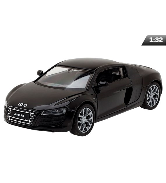 Model 1:34, 2009 Audi R8 Coupe V10, czarny
