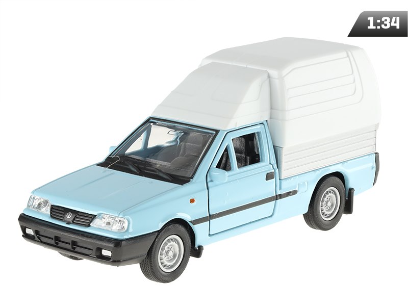 Modèle 1:34, camion FSO Polonez, bleu