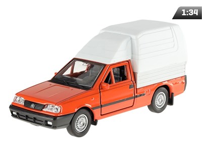 Modèle 1:34, camion FSO Polonez, orange