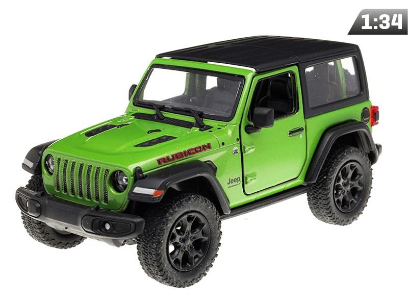 Model 1:34, Jeep Wrangler Hard Top, green (A11723Z)