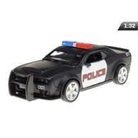 Modell Dodge Challenger CRASH CAR, Polizei, schwarz (A02400PCZ)