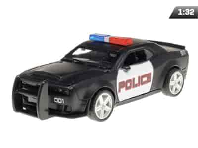 Dodge Challenger Police, czarny CRASH CAR (A02400PCZ)