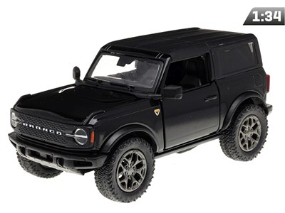 Model 1:34, 2022 Ford Bronco Hard Top, black (A11768CZ)