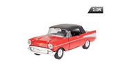 Model 1:34, Chevrolet Bel Air 1957, red