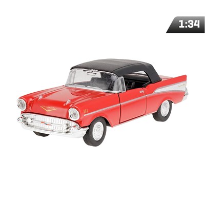 Model 1:34, Chevrolet Bel Air 1957, czerwony
