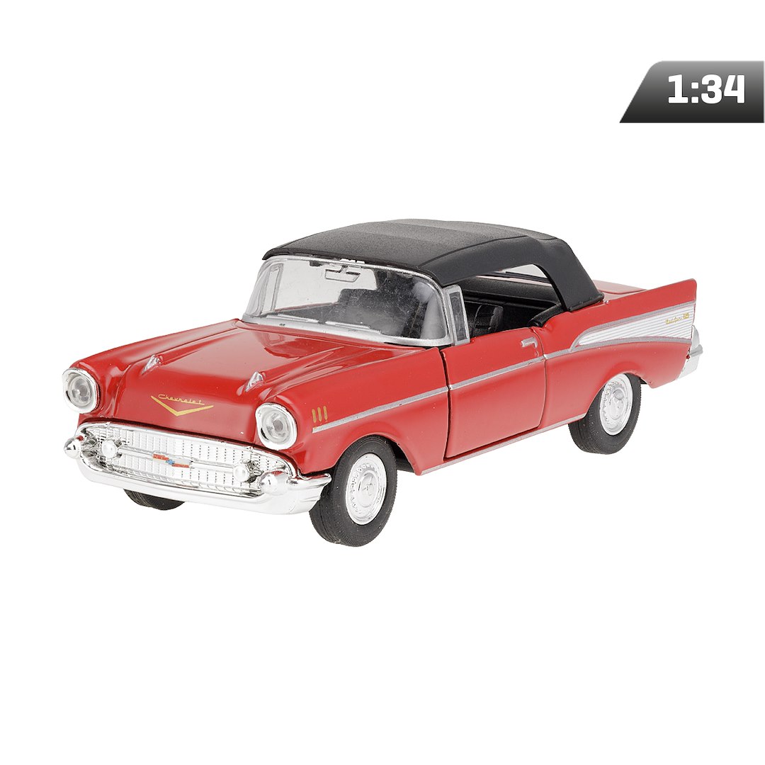 Model 1:34, Chevrolet Bel Air 1957, czerwony