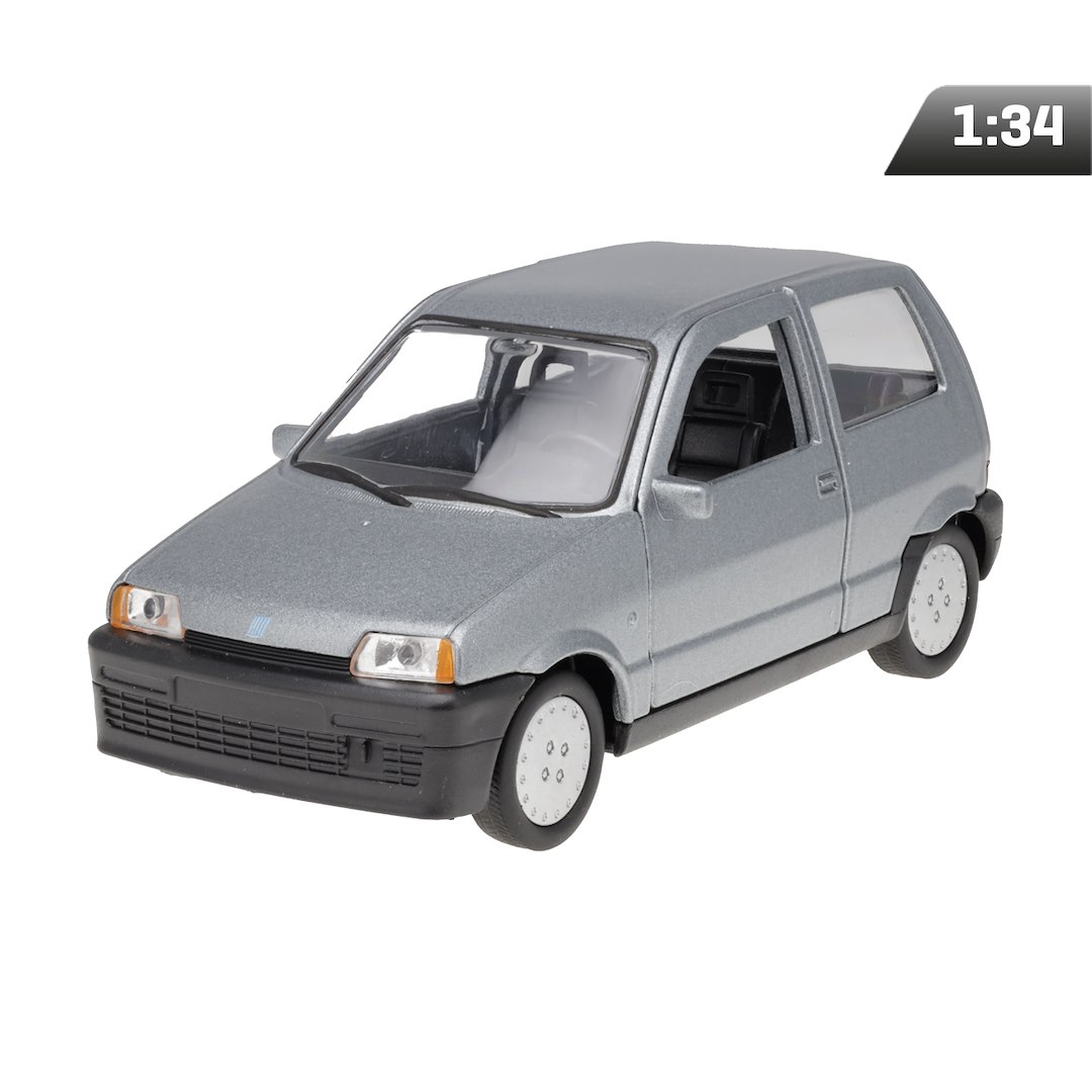 Modèle 1:34, FIAT Cinquecento, argenté
