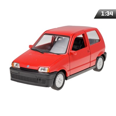 Model 1:34, FIAT Cinquecento, czerwony