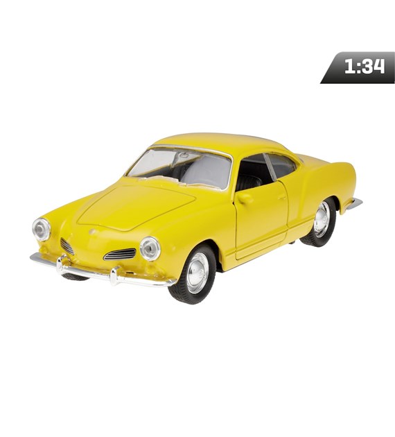 Model 1:34, VW Karmann Ghia Coupe, yellow