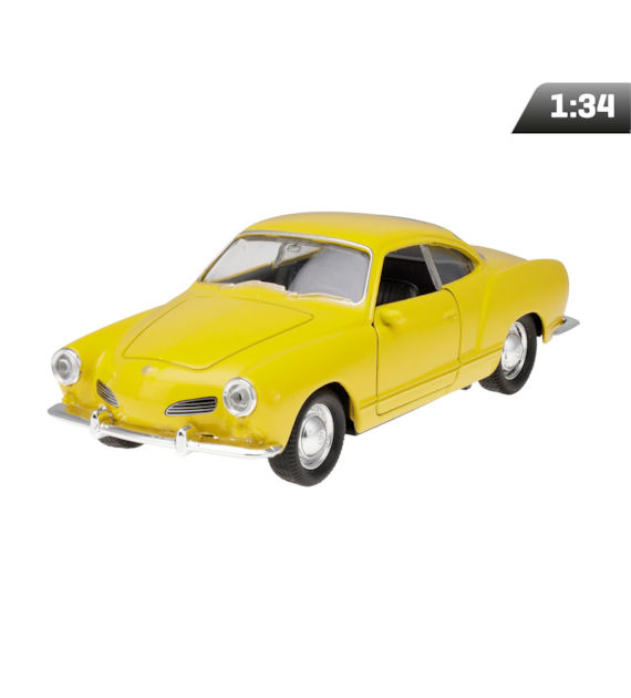 Model 1:34, VW Karmann Ghia Coupe, yellow