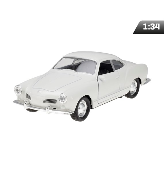 Modell 1:34, VW Karmann Ghia Coupe, weiß