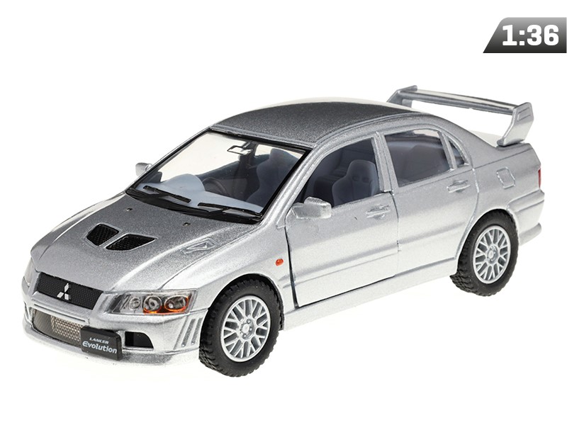 Model 1:36, Mitsubishi Lancer Evolution VII, silver