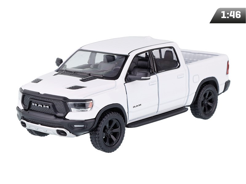 Model 1:46, Kinsmart, 2019 Dodge Ram 1500, white (A741DRBI)