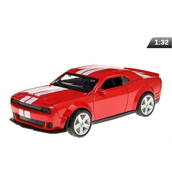 Modell Dodge Challenger CRASH CAR, rot (A02400C)