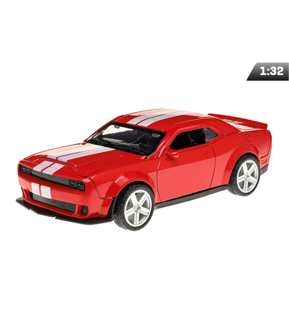Modèle Dodge Challenger CRASH CAR, rouge (A02400C)