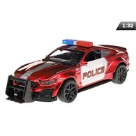 Modell Dodge Challenger CRASH CAR, Polizei, rot (A02400PC)