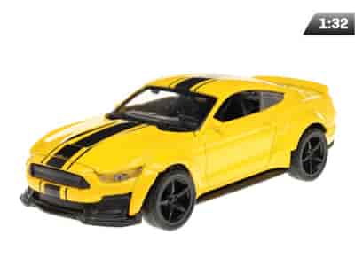 Modèle Dodge Challenger CRASH CAR, jaune (A02400Z)