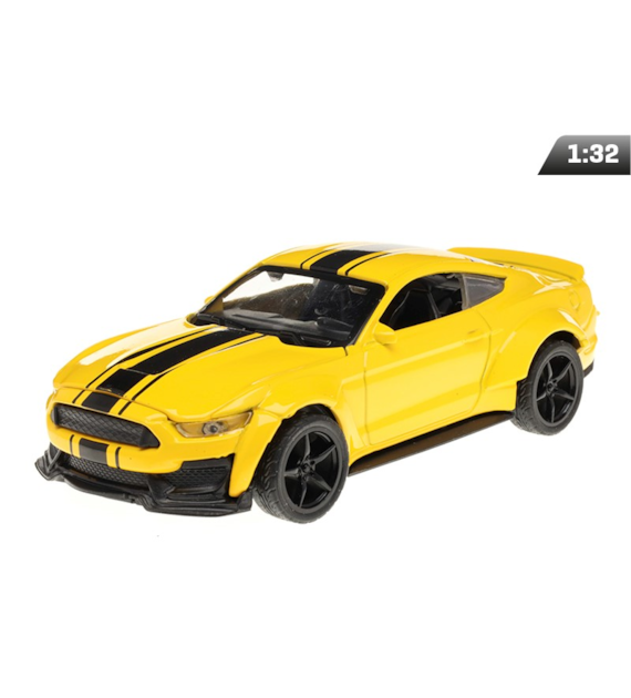 Modèle Dodge Challenger CRASH CAR, jaune (A02400Z)